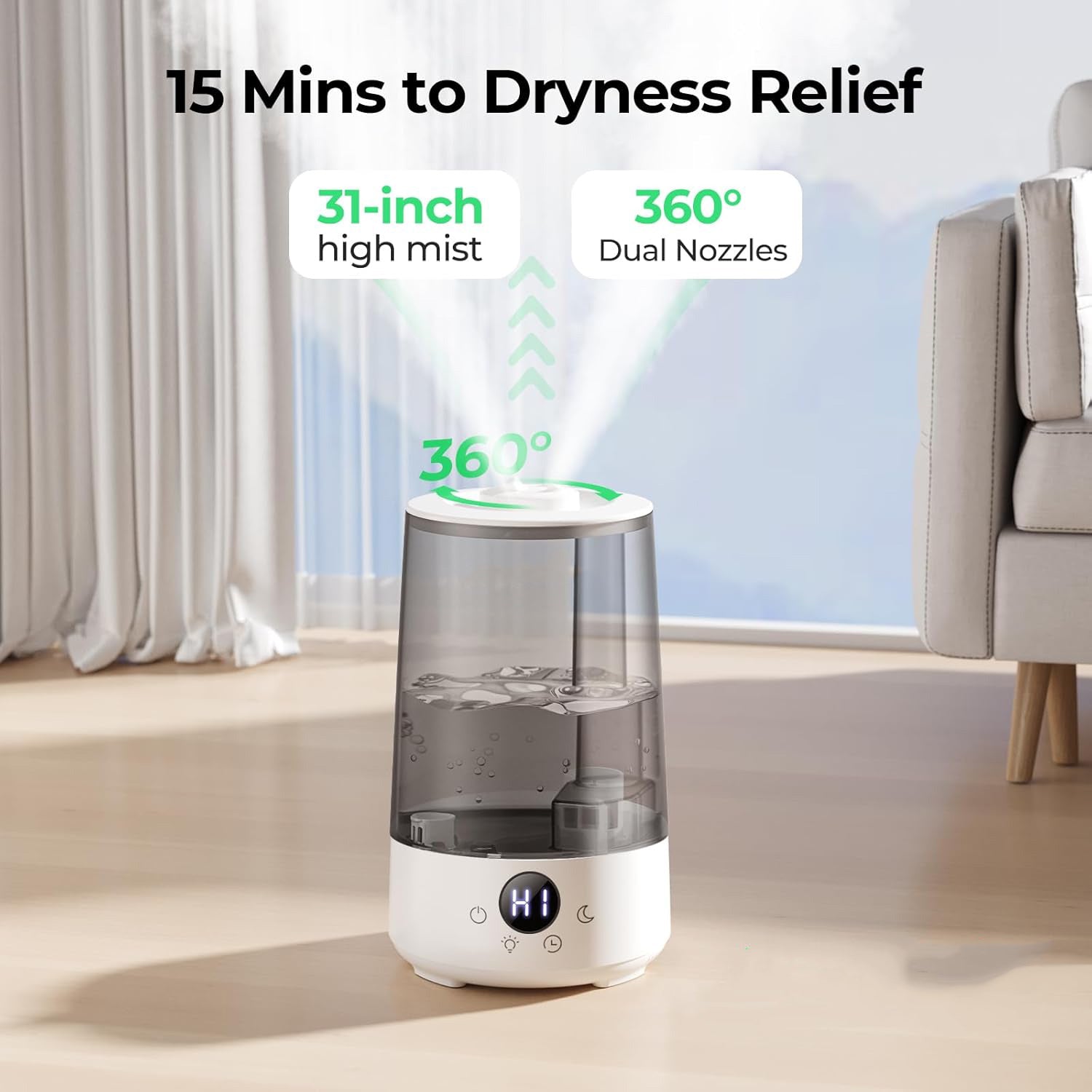 Baby Safe Home Oil Diffuser Humidifier